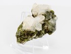 Green Epidote and Quartz Crystal Cluster Hakkari Turkey 59mm 38g H2090 — photo 7