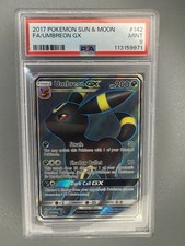 UMBREON GX #142/149 - 2017 SUN AND MOON PSA 9 on eBay