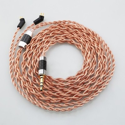 HIFI 4-Core Litz Earphone Upgrade Cable for ETYMOTIC ER4P ER4B ER4S ER4PT