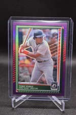 Tony Perez /49 2025 Donruss Optic Purple Prizm Boston Red Sox #56