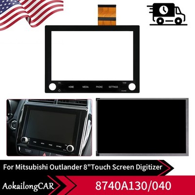 For 2019-2022 Mitsubishi Outlander 8'' LCD Touch Digitizer Screen Screen 8740A040