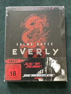 EVERLY - Die Waffe einer Frau - Steelbook Blu-Ray - Limited Edition UNCUT