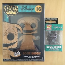 LLAVERO FUNKO DISNEY PESADILLA ANTES DE NAVIDAD OOGIE BOOGI POP PIN Y LLAVERO