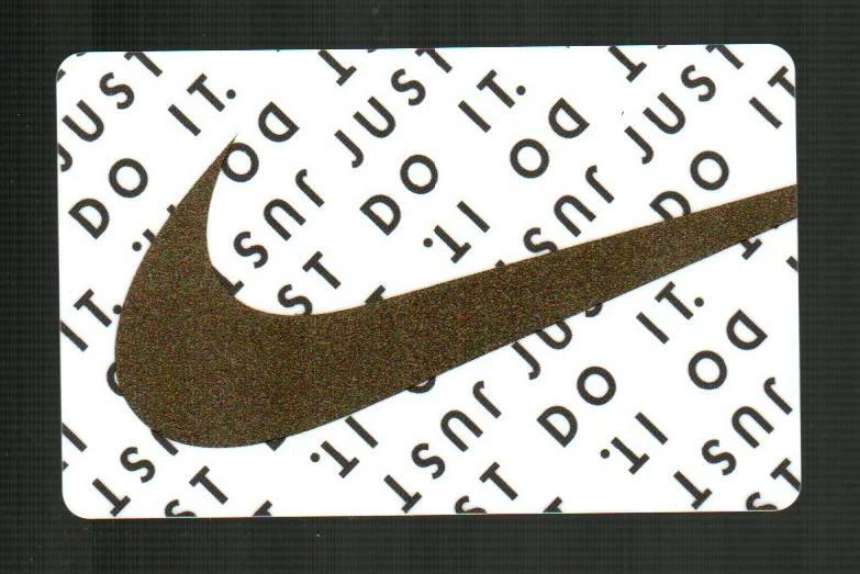 NIKE Gold Swoosh 2020 Gift Card ( $0 ) eBay