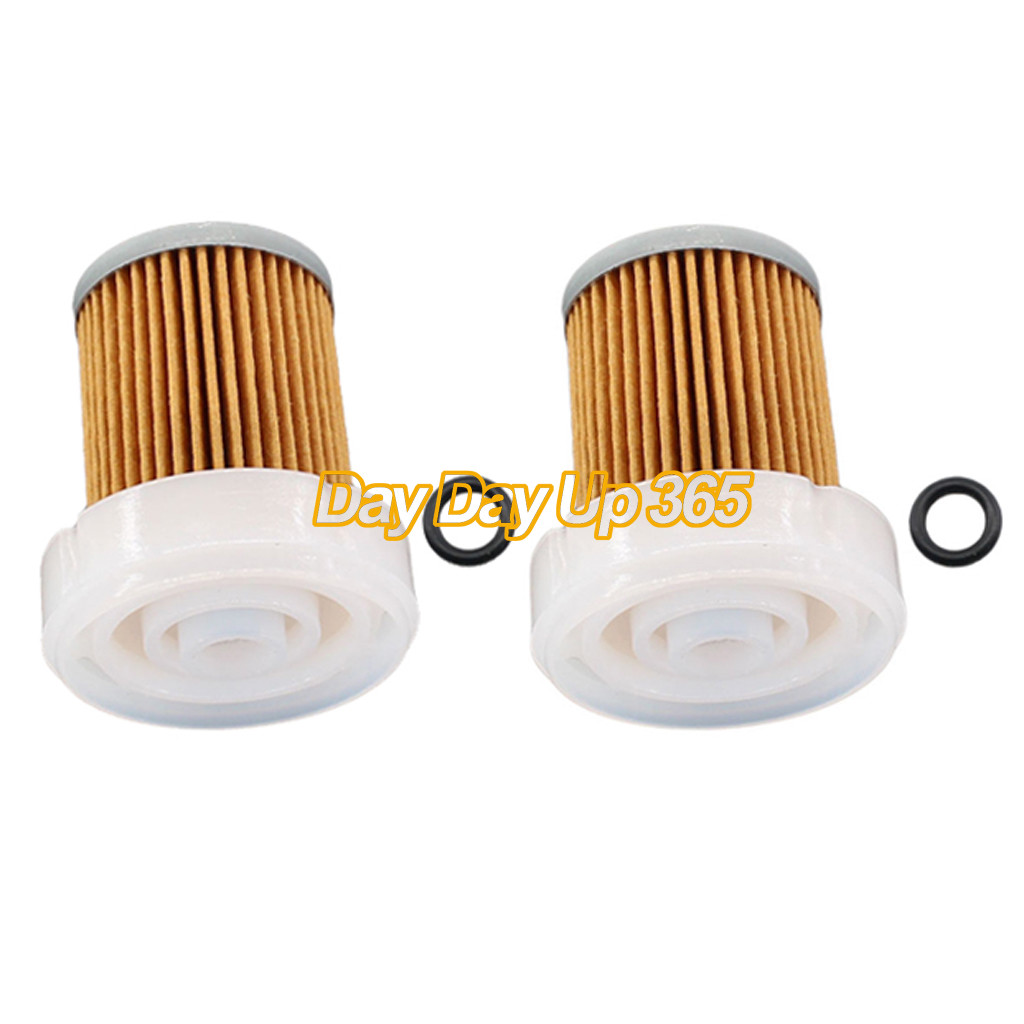 2x Fuel Filter with ORings For Kubota B2301 B2320 B2410 B26 B2601