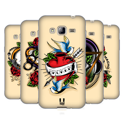 HEAD CASE DESIGNS OLD SCHOOL TATTOOS SOFT GEL CASE FOR SAMSUNG PHONES 3