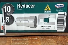 Pack of 6- GAF Master Flow 10 in. to 8 in. Round Reducer - R10X8 