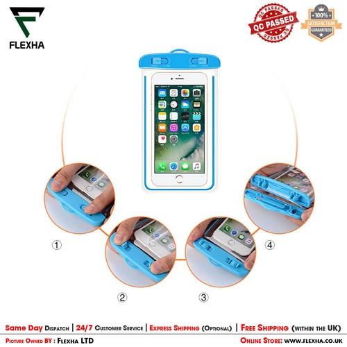 Waterproof Dry Smartphone Pouch Sealable Water-resistant Adventure phone case - Picture 3 of 14