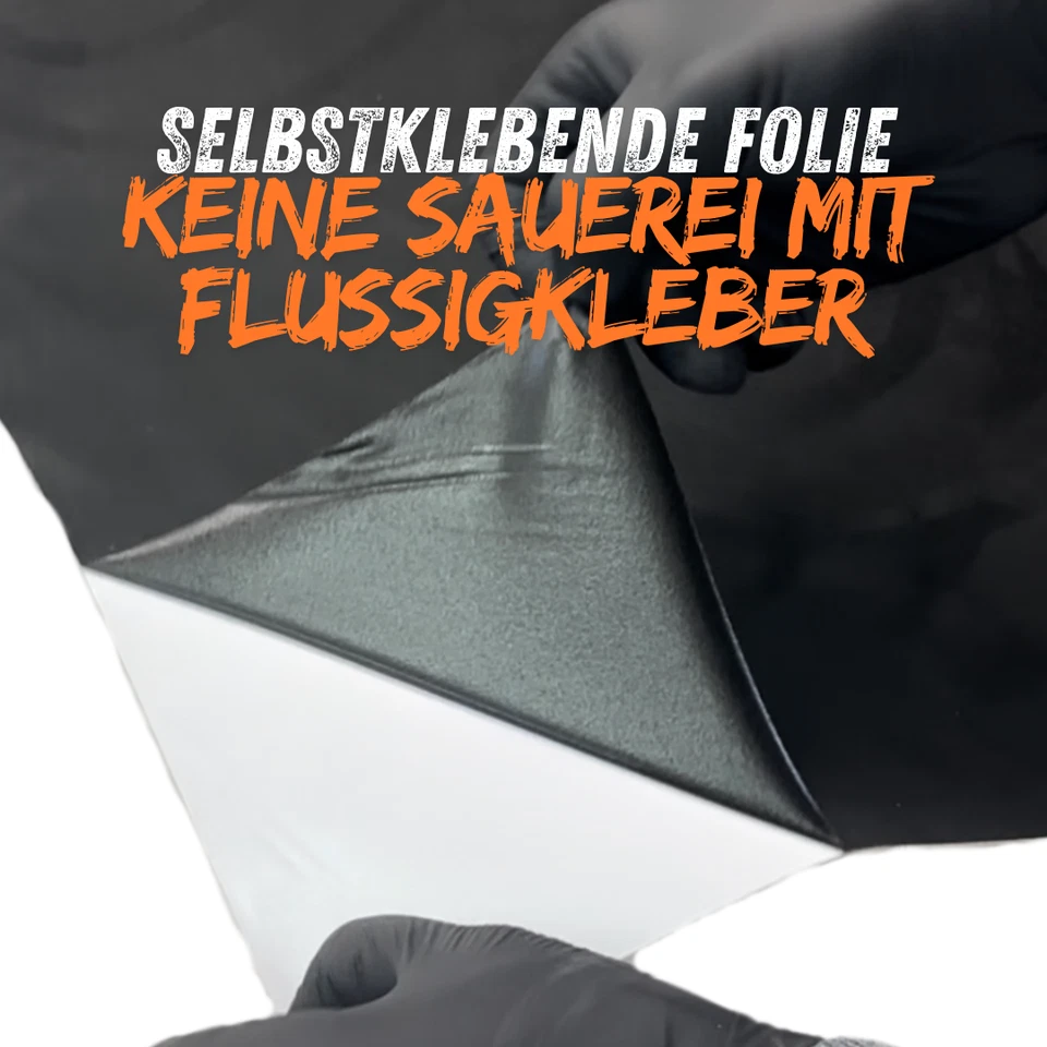 Auto Klebe Folie Innenraum Stoff Deko Klebend Mikrofaser Velvet Velour Wildleder - Bild 4 von 4