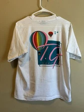 Vintage Screen Stars Best Printed T-shirt T.G Sheppard Mens Size XL. S Stitch