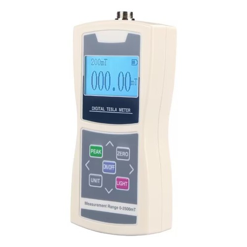 6.3" Digital Tesla Meter Gauss Meter Teslameter Fluxmeter With Radial Hall Probe - Bild 1 von 11