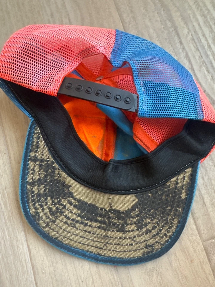 De colección Richard Petty Autografiado Malla Snapback Camionero Sombrero Firmado Carreras Foto 3 de 3