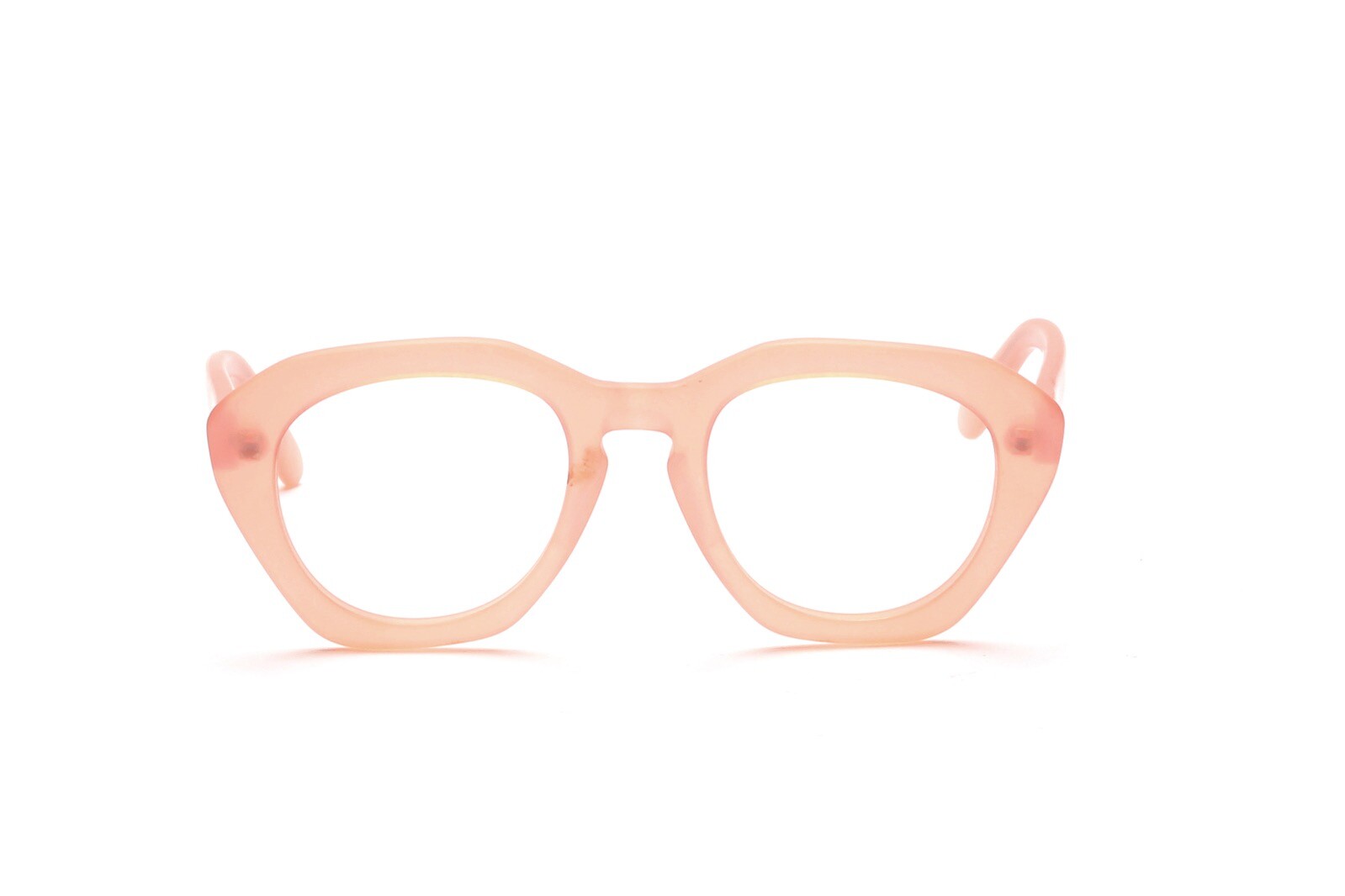 Rosa Brille Fassung Vintage Traction Productions, мод. Damen. Лолита 48-16мм F4