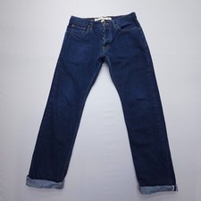 Asbury Park 1874 Monte Carlo Selvedge Jeans Mens 32 x 32 Button Fly Dark USA