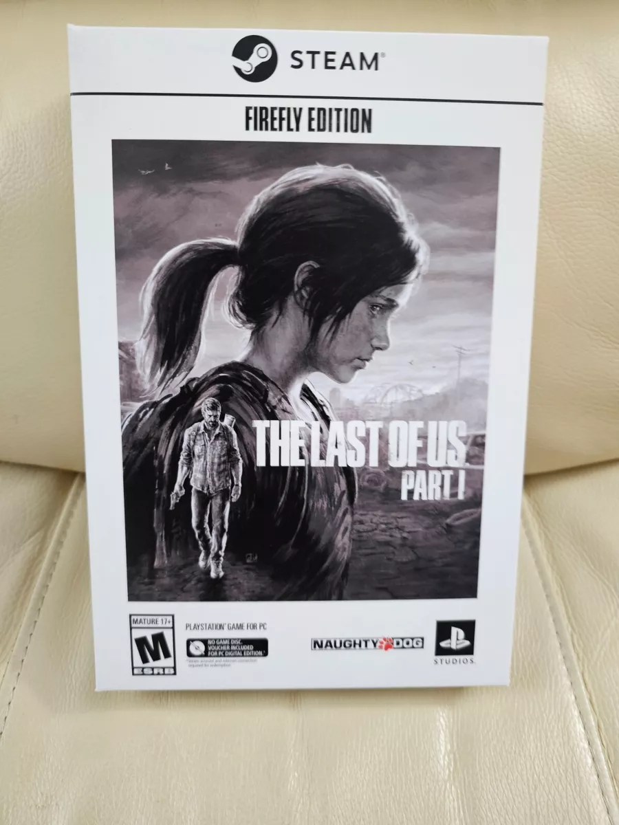 The Last of Us Part 1 FIREFLY Edition For PC Steam New Sealed Free Fast  Shipping