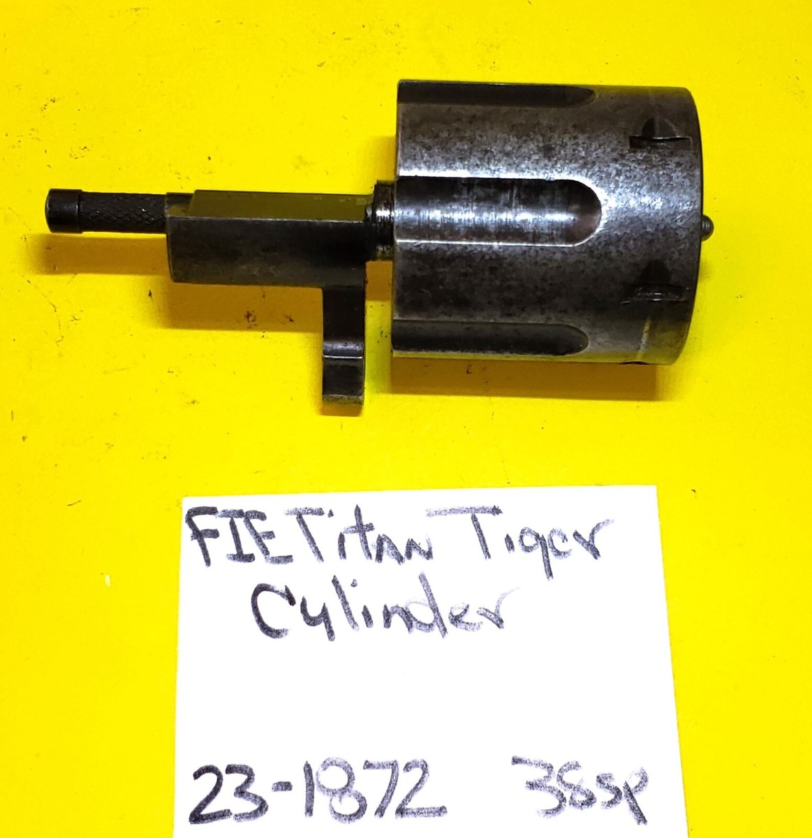 FIE TITAN TIGER 38 SPECIAL CALIBER CYLINDER 6 SHOT GUN PARTS ITEM