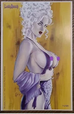 LADY DEATH - BLASMPHEMY ANTHEM #1 - HIGH FASHION VIOLET #74/150 HARRIGAN