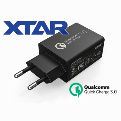 XTAR Quick Charge 3.0 Ladeadapter Netzteil 3A USB Ladegerät Notebook Handy uvm.