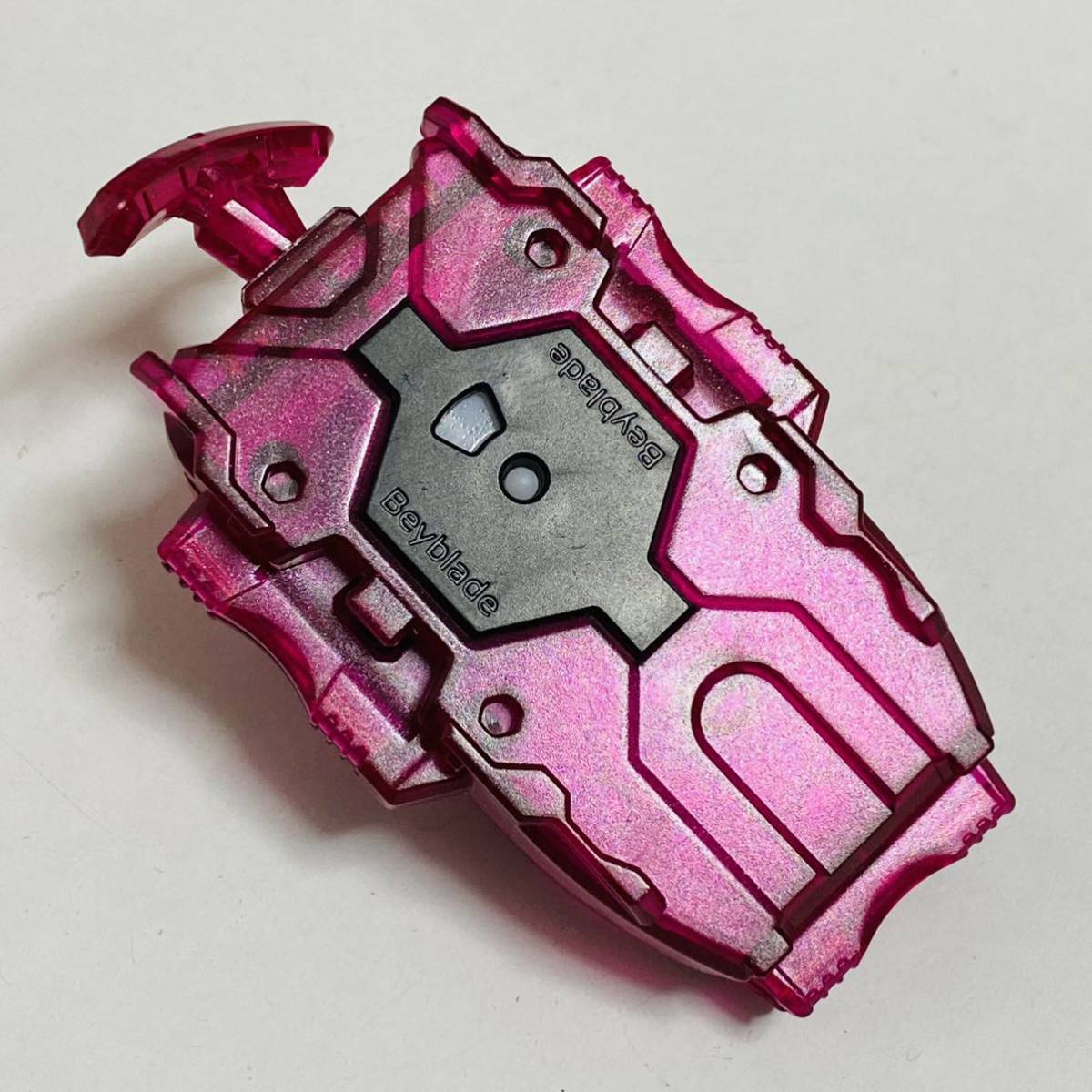 TAKARA TOMY Beyblade Burst B-00 Bey Launcher Clear Magenta wbba