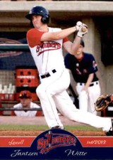 2013 Lowell Spinners Grandstand #41 Jantzen Witte Arlington Texas Baseball Card