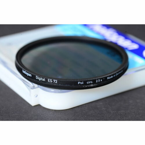Heliopan Polarizer Zircular Slim Es 72 Digital + Analogue/72mm Pol Circ. 2.5x - Picture 2 of 3