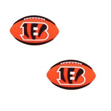 NFL Cincinnati Bengals Football Team For Crocs Shoe Charms Jibbitz - 2 pieces