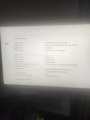 HP ProDesk 600 G3 (256GB SSD, Intel Core i5-6500, 3.20 GHz, 16GB) Desktop -...