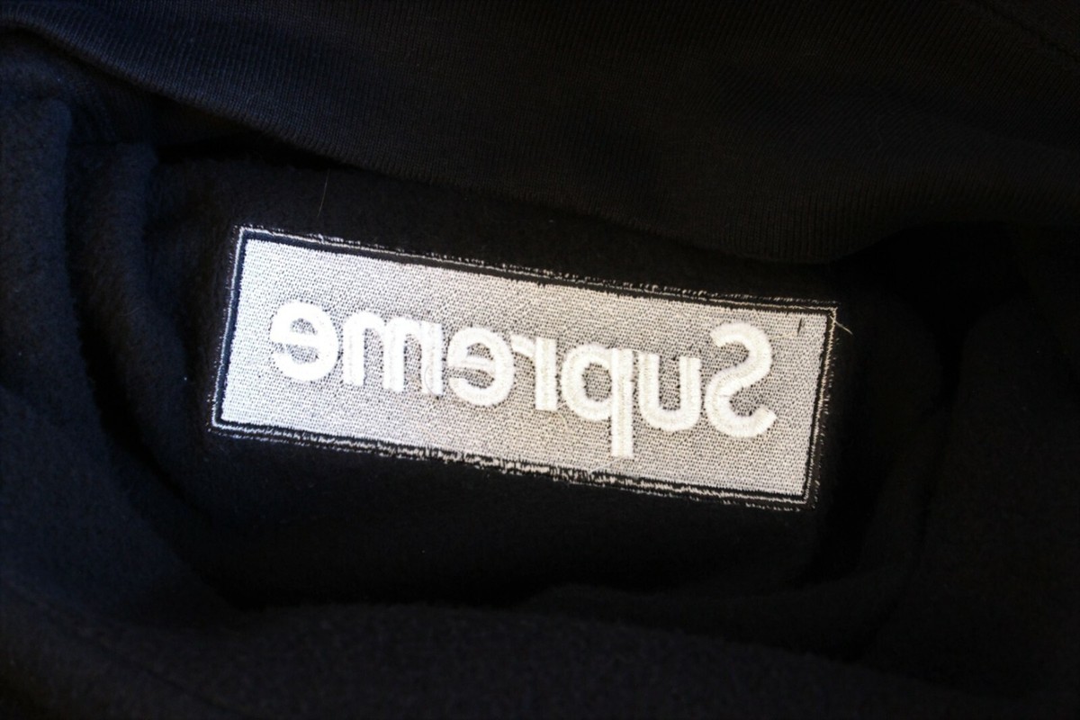 Supreme Box Logo Hoodie Black M Medium Authentic | eBay