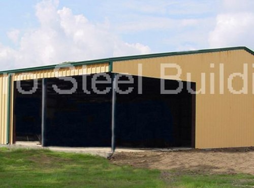 DuroBEAM Steel 40x80x18/20' Metal I-Beam Clear Span Single Slope Building DiRECT - Picture 8 of 11