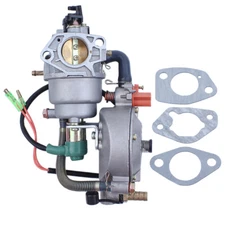 Auto Choke Dual Fuel Carburetor LPG NG Conversion For Honda GX390 188F Engine US