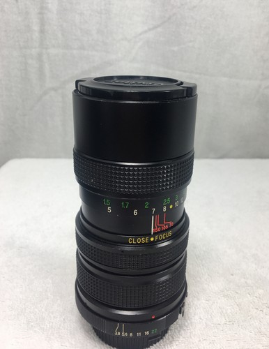 Vivitar 70-150mm 1:3.8 Close Focusing Auto Zoom Lens | Not Tested