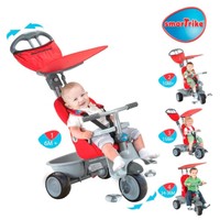 Smartrike Recliner 4 In 1 - Red/cream Smartrike Recliner 4 In 1 - Red/cream