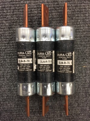 DURA-LAG DLN-R-70 70A 250V Class RK5 New