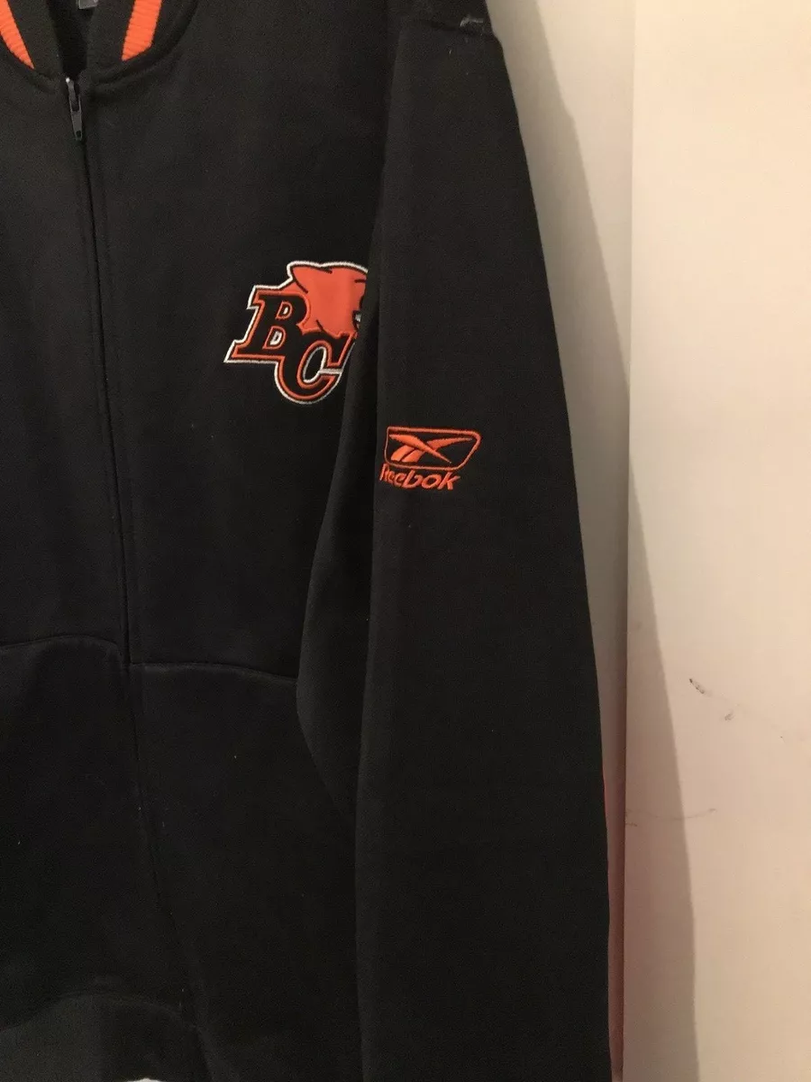 CFL BC Lions Reebok Sweatshirt Jacket Size Large | eBay