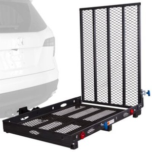 Silver Spring Steel Folding Scooter and Wheelchair Carrier - 42" L Loading Ramp