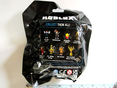 New ROBLOX The GOLDEN BLOXY AWARD Backpack Clip Series 1 Jazwares