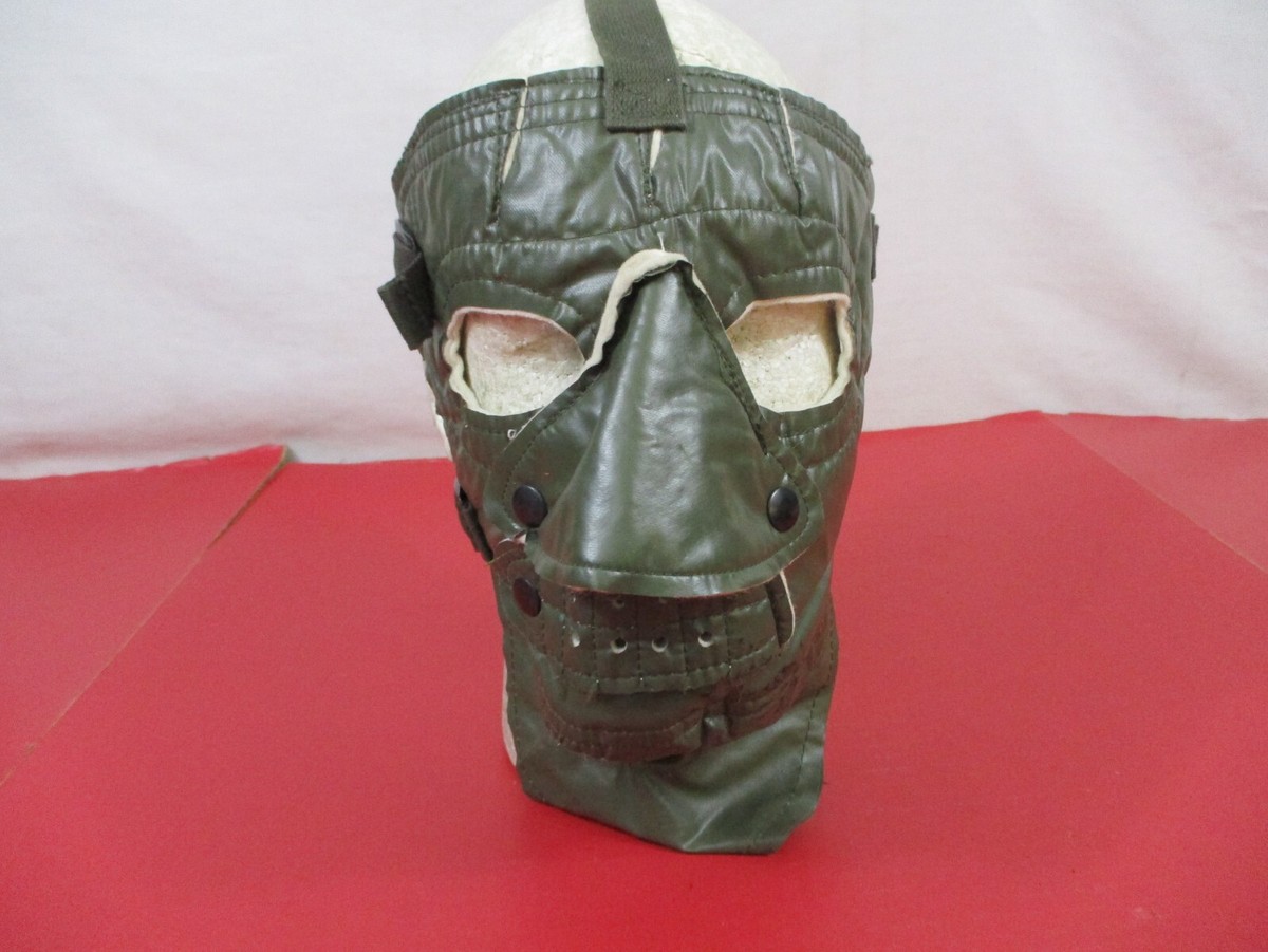 WWII US Navy USN Extreme Cold Weather Insulated Face Mask - OD