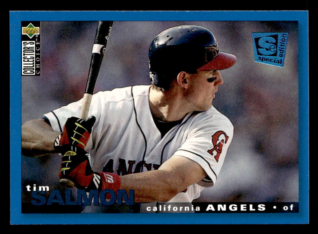 Tim Salmon 1995 Collector's Choice SE Blue Card #35 California Angels