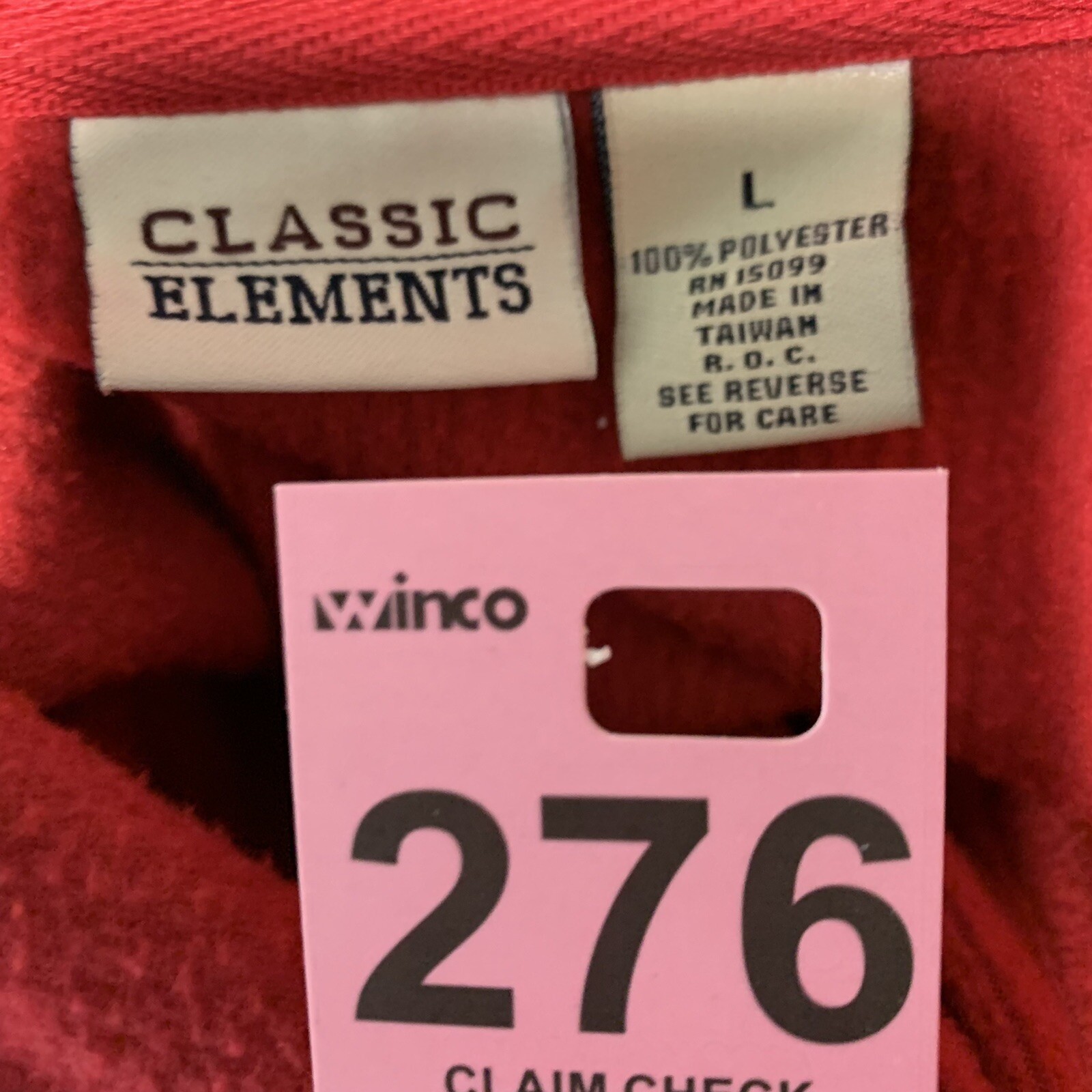 Classic Elements Red ribbed long sleeve  decorate… - image 9