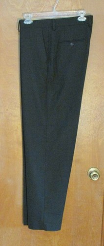 Men's "Haggar" Size 34Wx30L, Black, Premium Flex Waist, Classic Fit, Dress Pants - Picture 2 of 4
