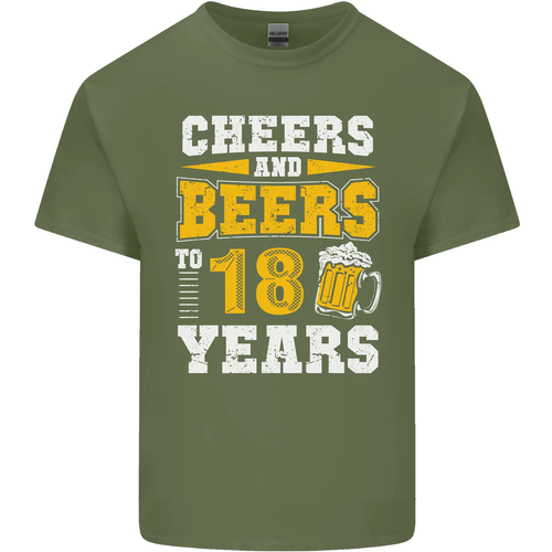 18th Birthday 18 Year Old Funny Alcohol Mens Cotton T-Shirt Tee Top - Picture 79 of 107