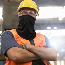 2 PACK Tactical Mask UV Protection Balaclava Face Mask Sun Hood Cycling Headgear