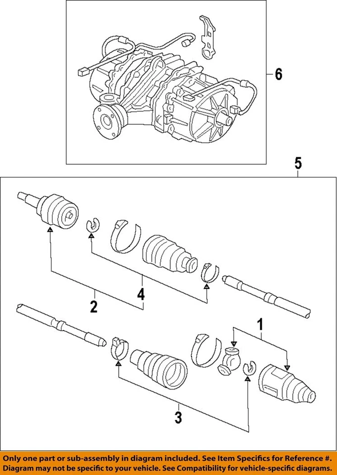 Conjunto de portador diferencial usado se adapta a: Acura Rdx 2011 eje trasero grado A Foto 3 de 4