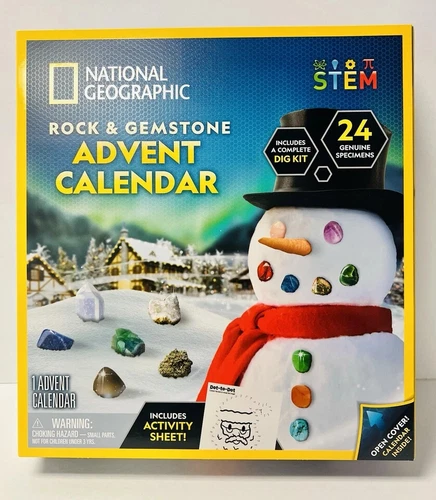 National Geographic Rock & Gemstone Advent Calendar