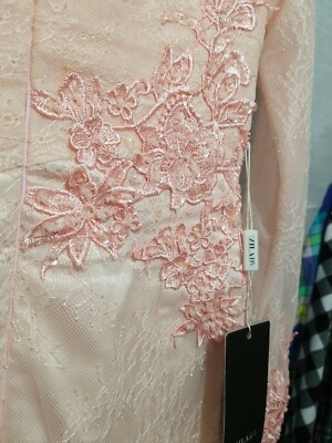 Women's Izilady Formal Satin lace long Dress Sz 4 Embroidered Pearls Sequins NWT | eBay Women's Izilady Formal Satin lace long Dress Sz 4 Embroidered Pearls Sequins NWT | eBay