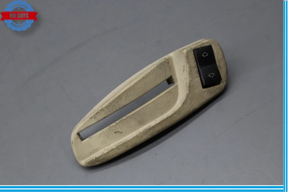 04-10 Interruptor de reposacabezas asiento delantero derecho BMW 645Ci 650i negro OEM Foto 3 de 4