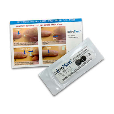 MicroMend Emergency Skin Wound Closure Kit First Aid Laceration Repair ...