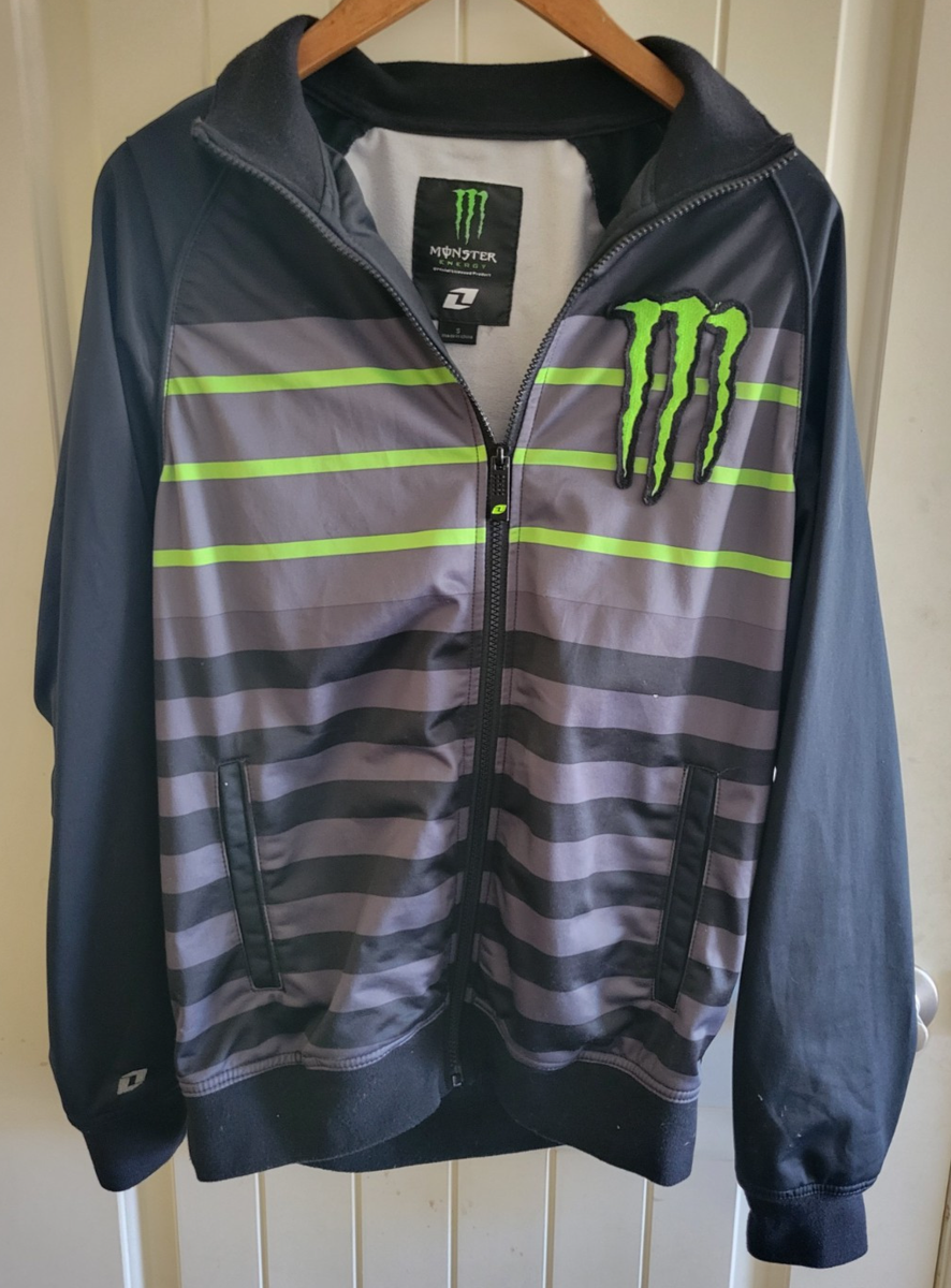 Monster Energy Black Full Zip Jacket – Size: Small | eBay