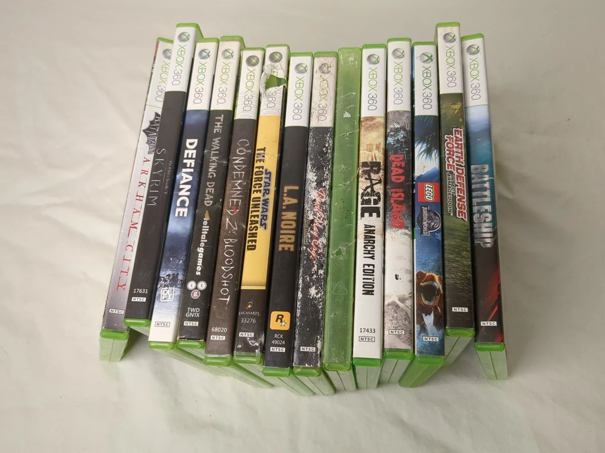 Xbox 360 Lot of 9 Games Multiple Genres RPG Shooting Action Adventure  Sports