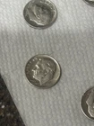 Roosevelt Silver Dimes 1946 - 1964, large lot of 139